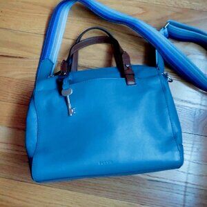 Fossel Turquoise Handbag